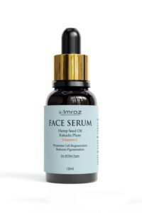 Imroz face serum with vitamin c and hemp seed oil