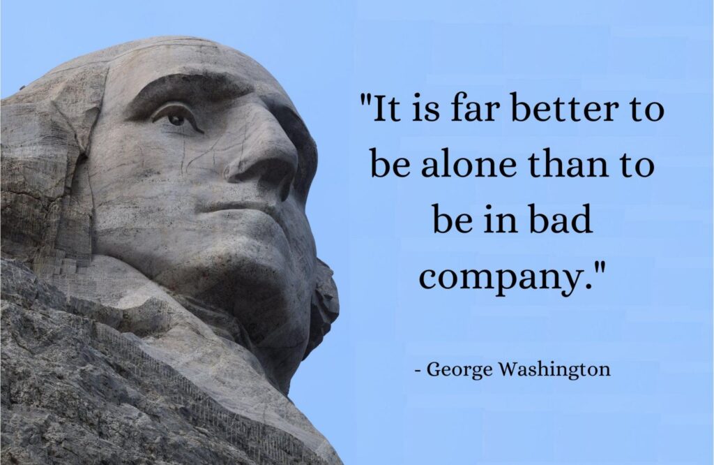 Presidents day George Washington quotes