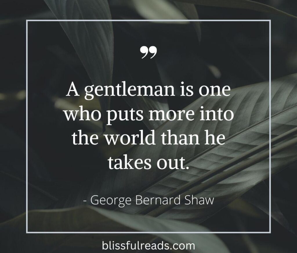 gentleman quotes