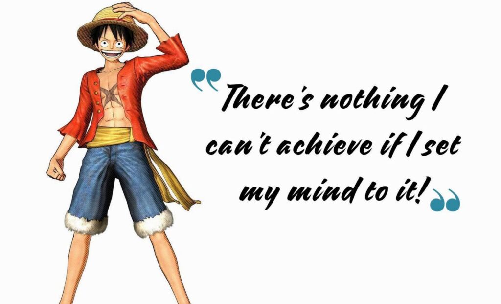 luffy quotes one piece