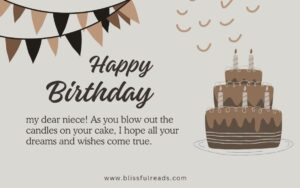 Read more about the article Heart Touching Birthday Wishes for Your Niece: Guaranteed to Make Her Smile!