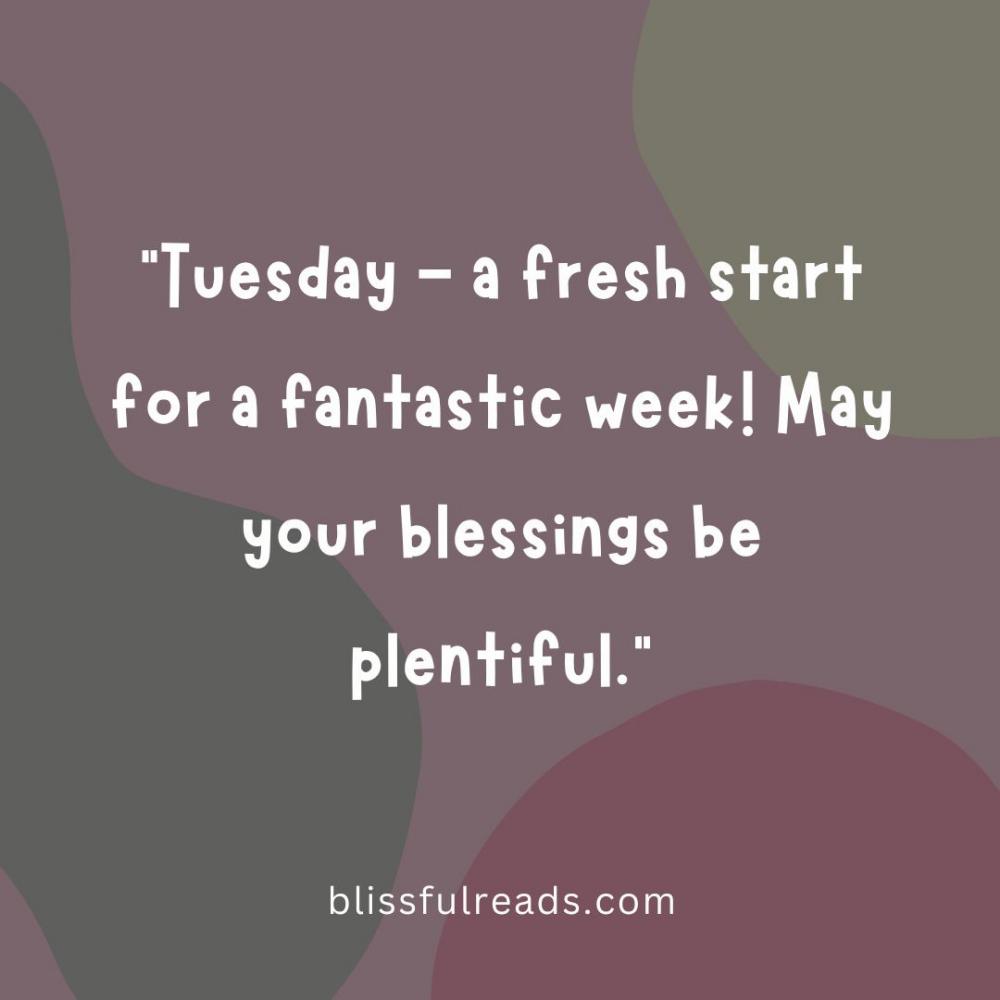 tuesday blessings quotes