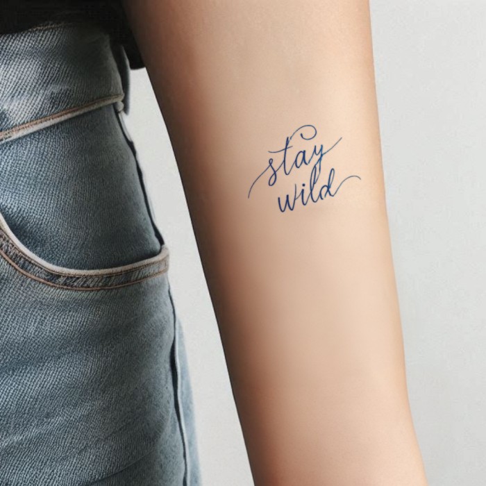 stay wild tattoo