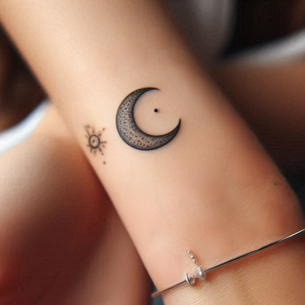 Crescent Moon Tattoo