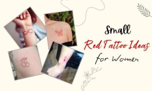 Small Red Tattoo Ideas for Women: Elegant and Bold Choices