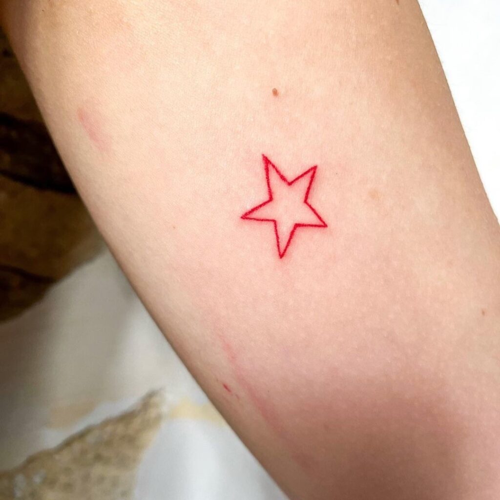 star red tattoo ideas