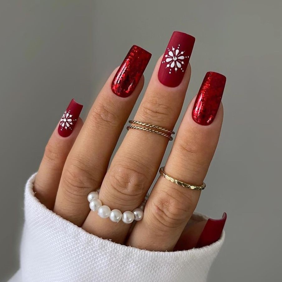 Christmas nail art