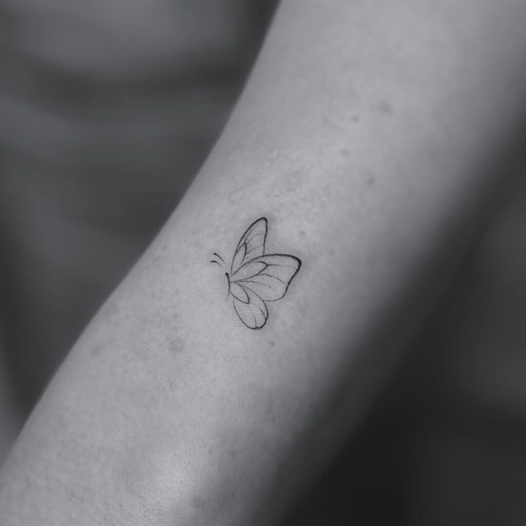 butterfly tattoo for women